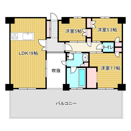 【間取り】 | ヴェレーナ玉川学園前