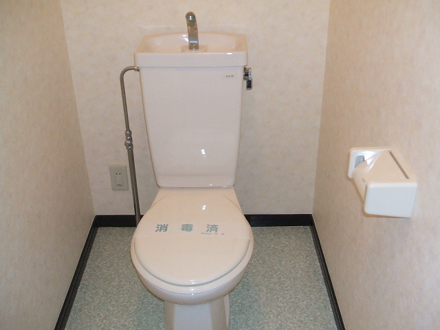 久留米市荘島町の賃貸マンションのトイレ|シンプルで使いやすいトイレです※同タイプのお部屋になります