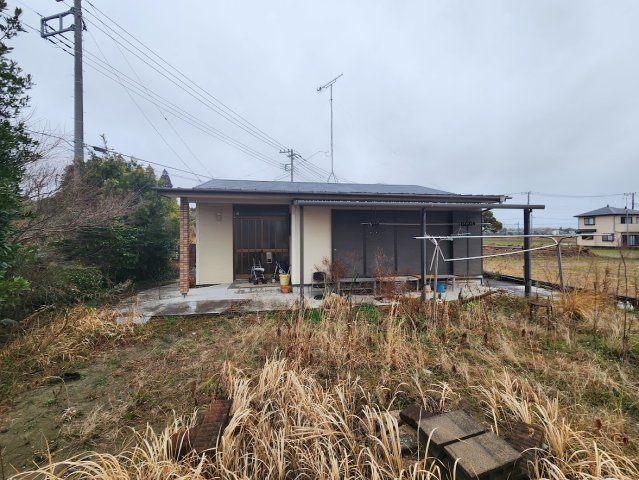 いすみ市岬町押日、木造平屋建の外観|外観もきれいです
