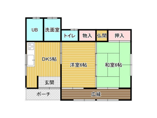 いすみ市岬町押日、木造平屋建