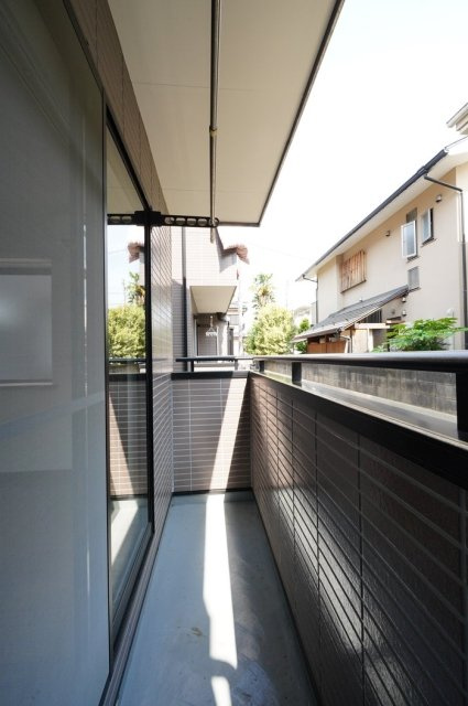 ＯＺ参番街のバルコニー