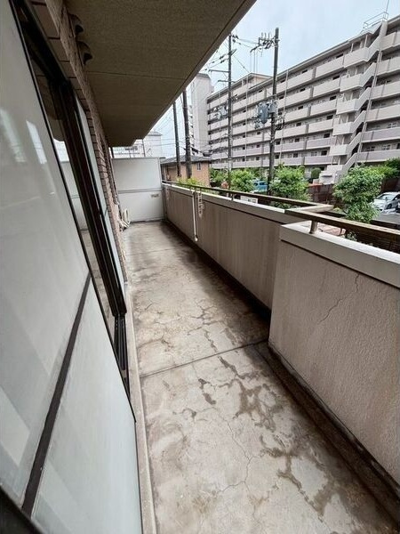 アーデンコート住吉川のバルコニー