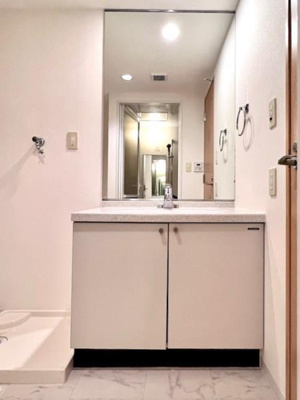 【洗面所】 | ＳＳ．ＦＬＡＴ神楽坂ｓｏｕｔｈ