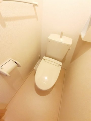【トイレ】 | タウンハウス美里Ｊ | シンプルで使いやすいトイレです