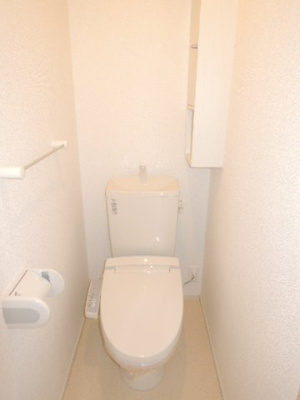 【トイレ】 | アオバヒルズタウンＣ | 落ち着いたトイレです