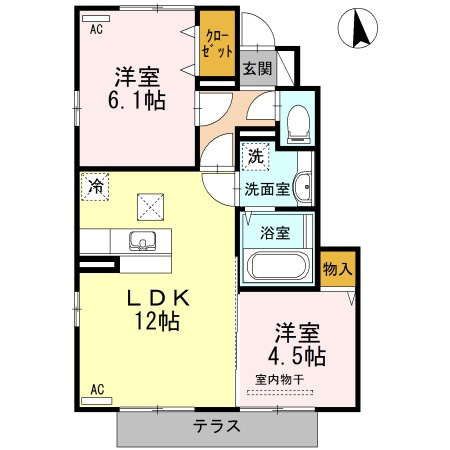 【間取り】 | セゾン静