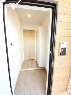 【玄関】 | ハイツ富士Ⅱ | きれいな玄関です