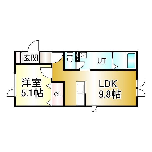 ハッピーの間取り