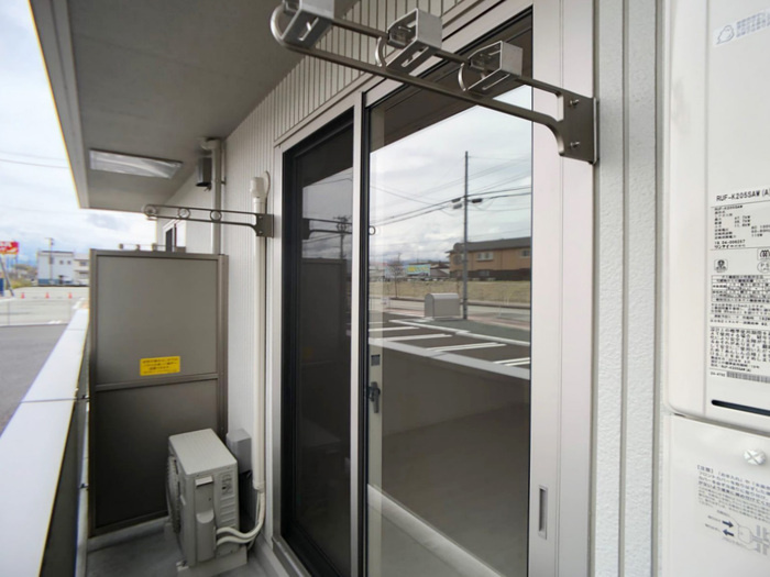 バレンタインハウス温泉町のバルコニー|バルコニー