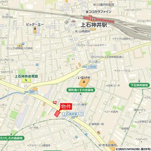 サザンクロスプラザの地図