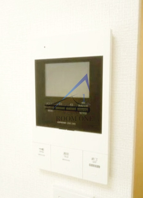 スマートVILLA多摩川のセキュリティ|モニター付きインターホンです。