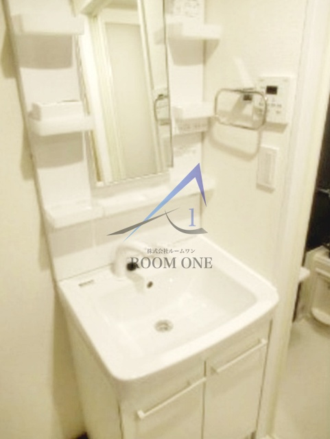 スマートVILLA多摩川の洗面所|洗面台です。