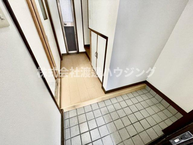 桃谷3丁目貸家の玄関