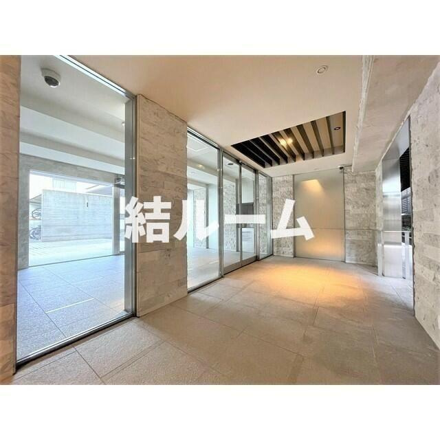 板橋区氷川町の賃貸マンションのロビー