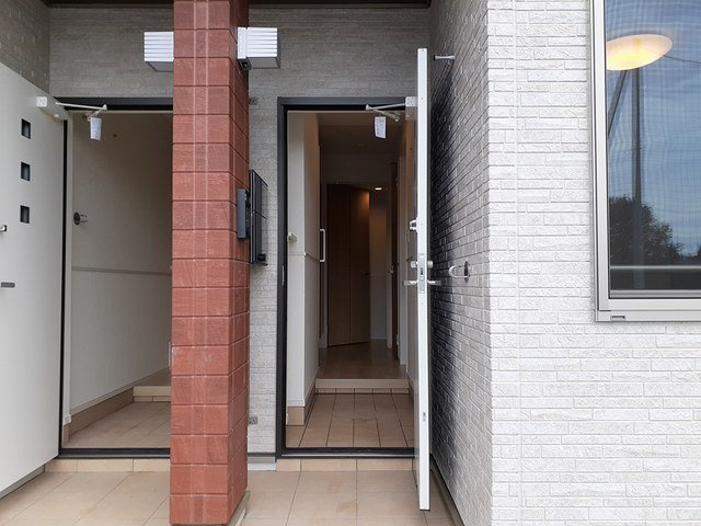 カーサ・セレーノの玄関