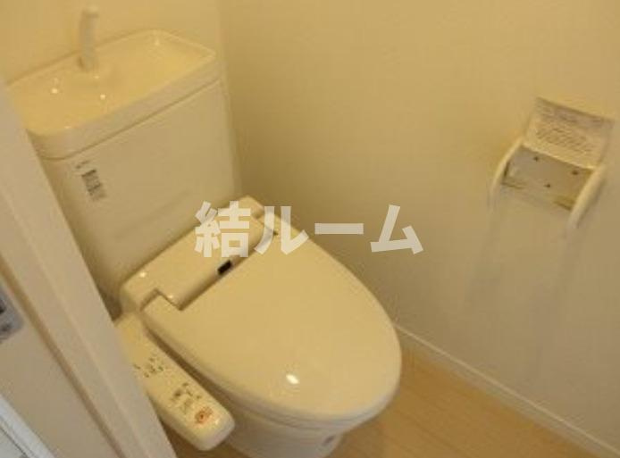 板橋区仲宿の賃貸マンションのトイレ