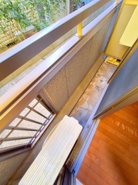 グランソレイユのバルコニー