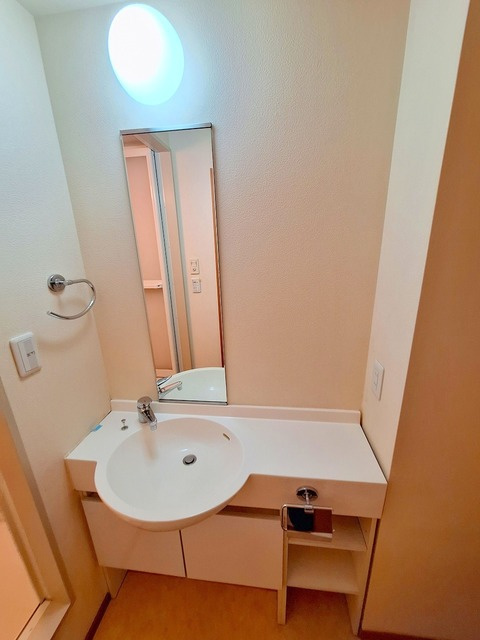 グランソレイユの洗面所