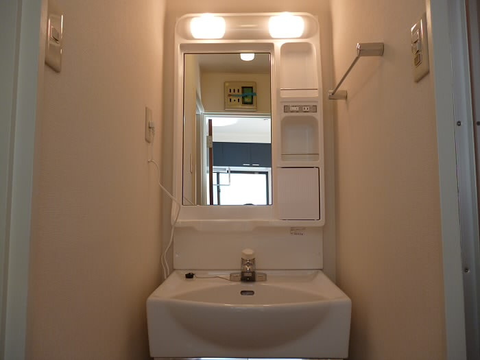 府中市寿町３丁目の賃貸マンションの洗面所