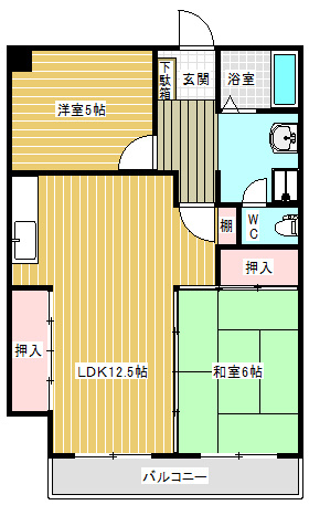 アーデル天神尾の間取り