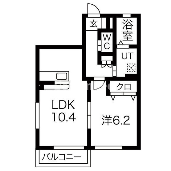 【間取り】 | アザレアＣ棟
