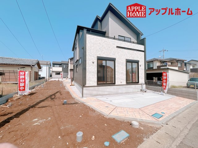 [新築住宅] 鴻巣市本町7丁目 全3棟の外観|ぜひ現地にて、実際の建物・街並み・日当たり等ご確認下さい♪お問い合わせはお気軽に☆　TEL「0120-466263」
