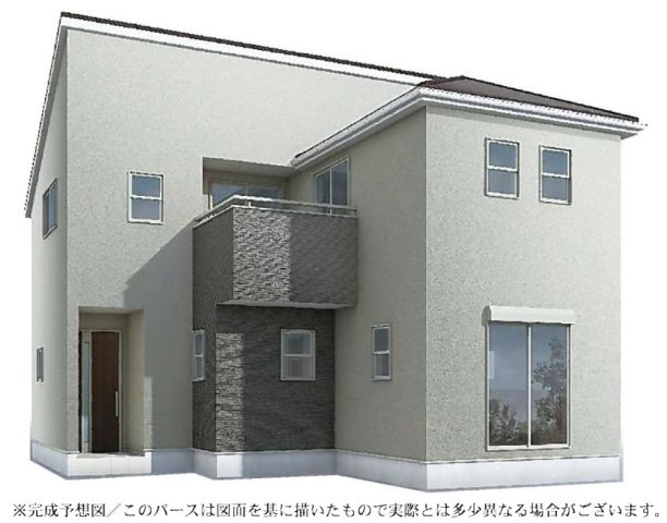 [新築住宅] 鴻巣市人形4丁目 全1棟の完成予想図