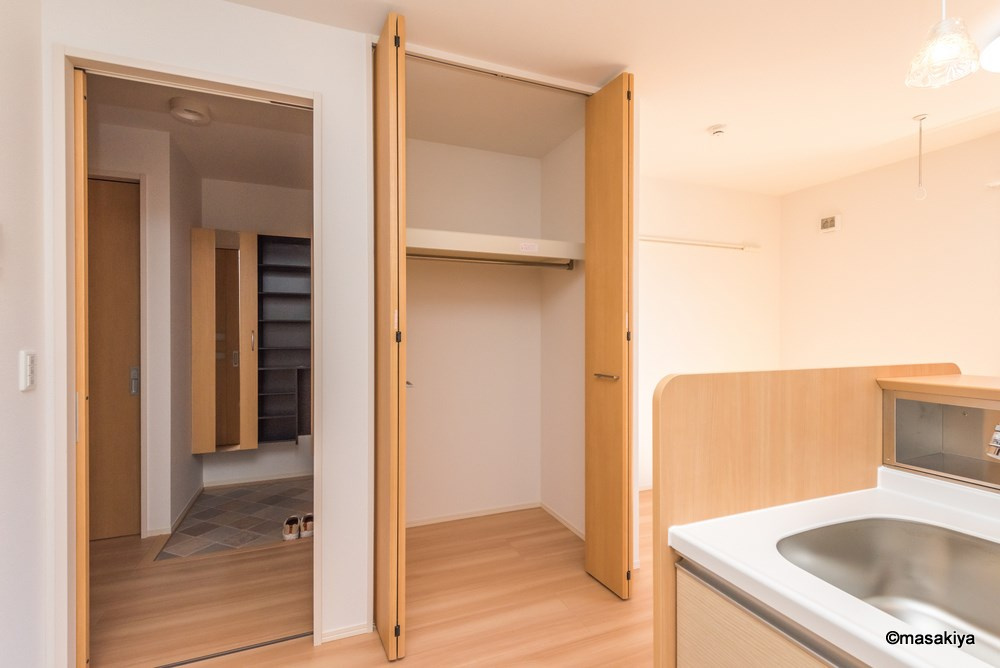 エーテルの収納|クローゼット