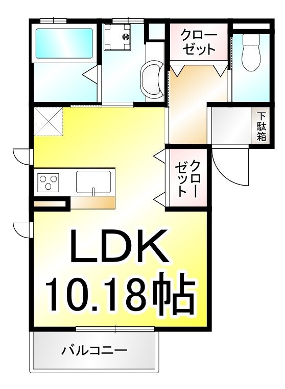 エーテルの間取り