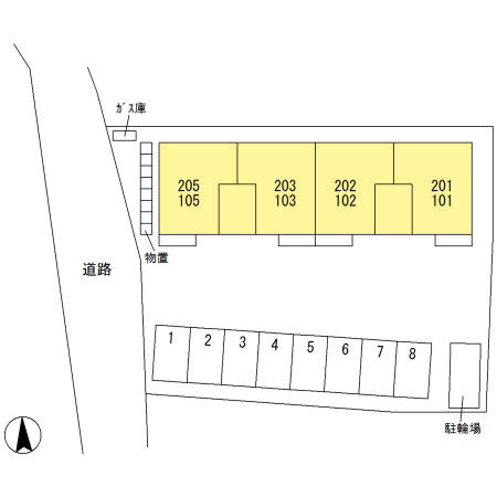 エーテルの区画図