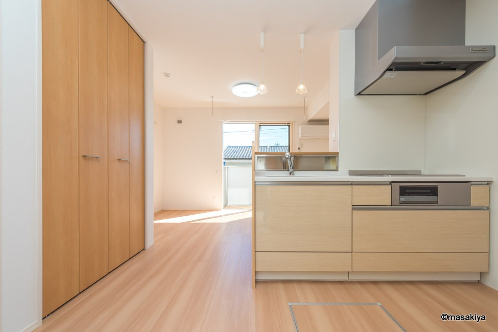 エーテルのキッチン|カウンターキッチン　IHクッキングヒーター付