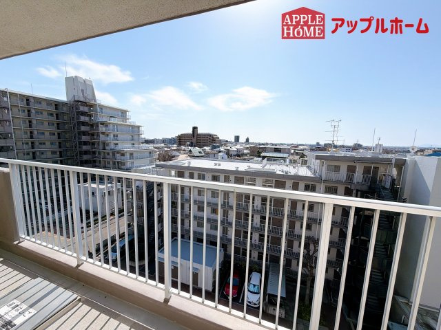 [中古マンション] グリーンパーク大宮のバルコニー