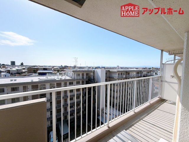 [中古マンション] グリーンパーク大宮のバルコニー