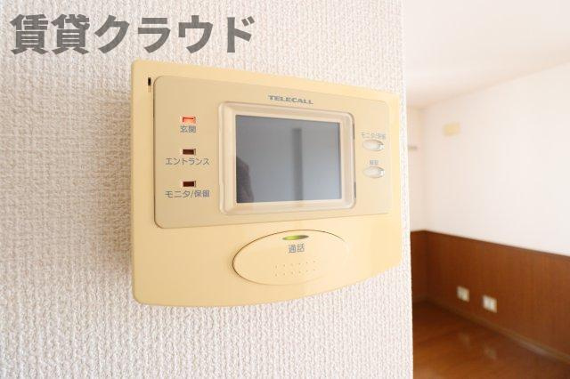 サンシャトーⅡのセキュリティ|TVモニターホン付きでセキュリティ面も安心！