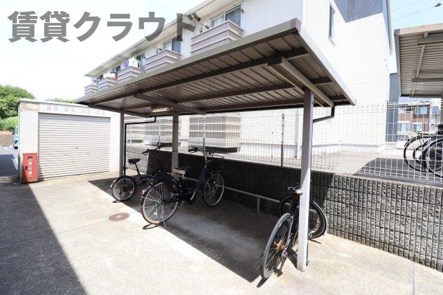 サンシャトーⅡのその他共用部分|駐輪場