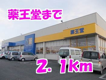 ニュー　シャトーＢの周辺|薬王堂まで2100m