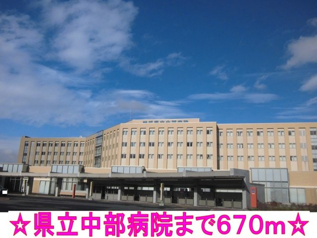 パークヒルズむらさきのＡの周辺|県立中部病院まで670m