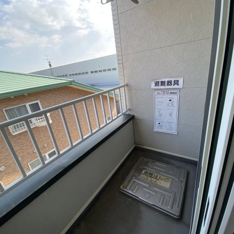 ヴィーナスステージⅡのバルコニー