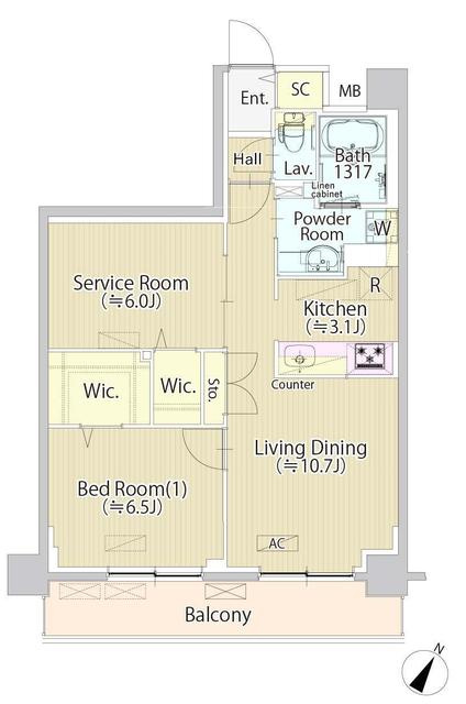 ＳＡＳＡＺＵＫＡ　ＴＯＤＡＹの間取り