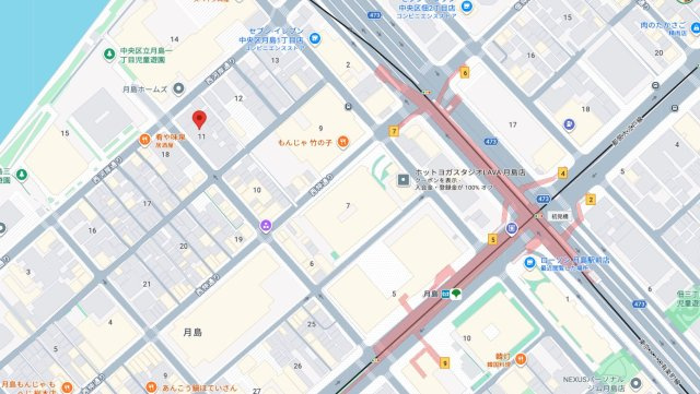 ★仲介手数料無料★WILLROSE TSUKISHIMA（新規リノベーション工事中）の地図