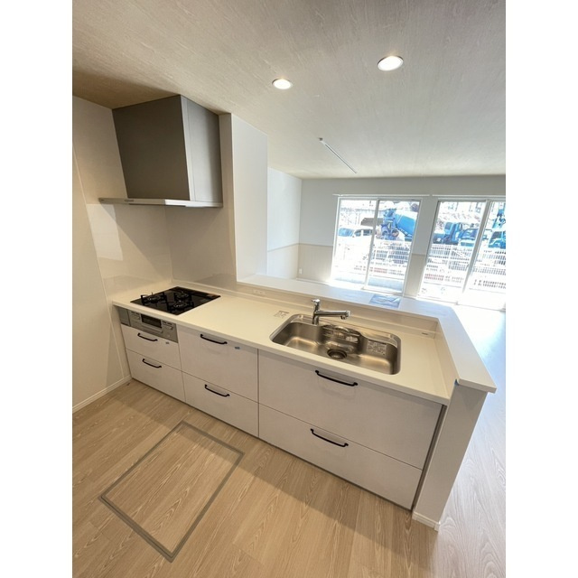 ラメールブルーのキッチン