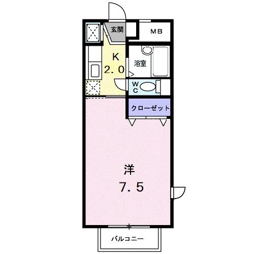 【間取り】 | パ－クサイド素川