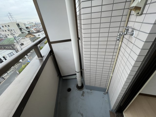 荻原マンション2のバルコニー