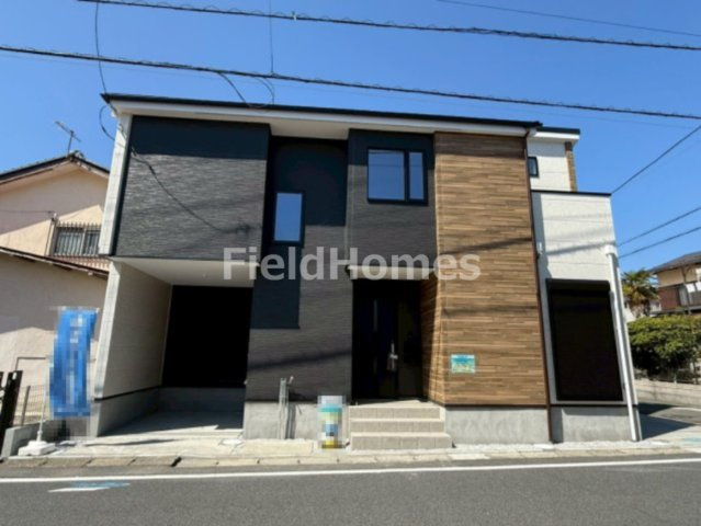 平塚市黒部丘新築戸建て　2期2号棟の外観|「平塚市黒部丘新築戸建て　2号棟」