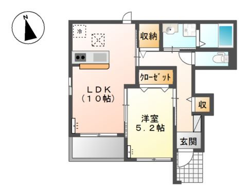 ルピナスの間取り