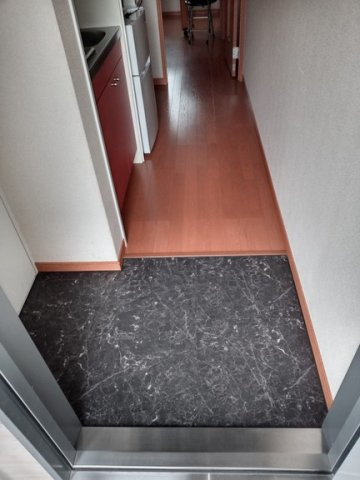 レオパレスアークスペランザの玄関