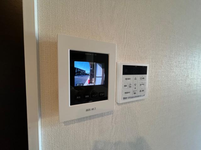 コーポレーヴ高松Ⅱの内装|カメラ付インターホン