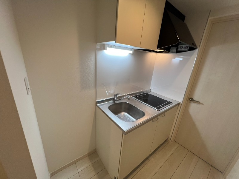 狭山市新狭山２丁目のアパートのキッチン