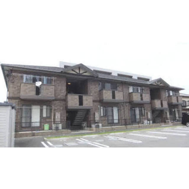 各務原市鵜沼各務原町２丁目のアパートの外観