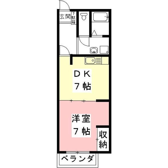 メゾン・アンジュの間取り